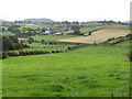 View ESE towards the former track of the Banbridge to Castlewellan Railway