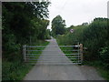 Arnesby Lane entering Peatling Magna