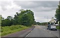 Approaching the B131 junction at Ballyleny