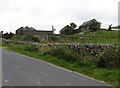 Traditional farm buildings above Herons Road