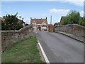 Road crossing Town Bridge over the Kyme Eau