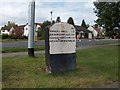 Milestone at Bramhope near Leeds