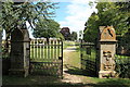 Entrance to Lechlade Cemetery