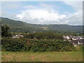 A view across Cwmgwrach, and the hills beyond, from Heol y graig