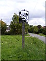 TM1968 : Southolt Village sign by Geographer