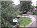 Footbridge beside Abbots Close