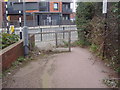 End of footpath on Winchelsea Road