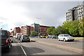 A449 Meeting the Ring Road above Molineux Stadium