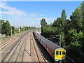 Railway lines north of Minster Road, NW2