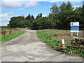 Entrance drive to The Canine Country Club Derbyshire