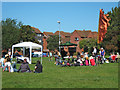 Protest picnic, Brewery Field, Bridgwater