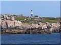 SV9109 : Peninnis Head Lighthouse, St Mary's, Isles Of Scilly by James T M Towill