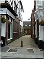 Looking from East Street into Anchor Court