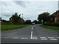 Looking from Taylors Lane into Leander Road