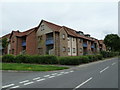 Flats at the junction of Leander Road and Taylors Lane