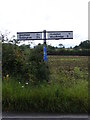 Roadsign on Boulge Road