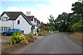 Houses on the edge of Wolverley