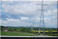 Pylons near Cornforth