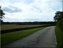 TQ0437 : Field view from Holdhurst Farm road by Shazz