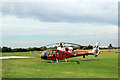 Helicopter at Rochester Airport, Kent