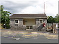 Bus Stop Shelter and Public Convenience, with Post Box, Alltwalis