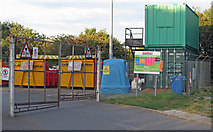 TM2136 : Peninsula Community Recycling Centre, Chelmondiston by Roger Jones