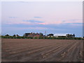 Looking over fields towards Stanley House