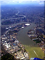 TQ4179 : The Thames Barrier from the air by Thomas Nugent