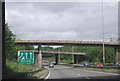 Footbridge, A1 / A692 Junction, A1