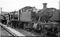 SU1384 : Swindon Works: a '4575' heads line-up locomotives awaiting scrap by Ben Brooksbank