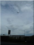 SU4518 : Aeroplane above Eastleigh by Basher Eyre