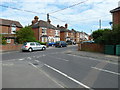 Looking from Lydlynch Road into Bagber Road