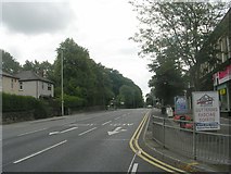 SE2039 : Leeds Road - viewed from New Road Side by Betty Longbottom