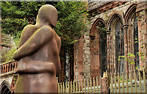 J3375 : Sculpture, Carlisle Circus, Belfast (2) by Albert Bridge