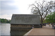 TQ2780 : Boathouse, The Serpentine by N Chadwick