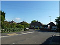 Looking from Tewkesbury Avenue into Fareham Park Road