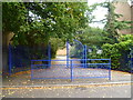 Entrance to McDermott Road Community Garden