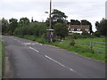 Telephone box on the Organford Road