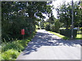 TM2859 : Framlingham Road & Framlingham Road Postbox by Geographer