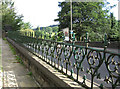 Bingley - railings between Cemetery Road and Keighley Road