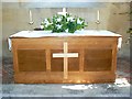ST9648 : Altar, St Giles’ Church, Imber by Brian Robert Marshall
