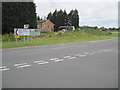 SE5345 : Road  Junction  near  A64 by Martin Dawes