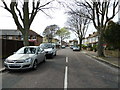 Looking westwards in Bulkington Avenue