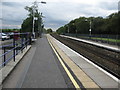Croy railway station, looking South-West