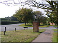 A1095 Halesworth Road & Halesworth Road Edward VII  Postbox