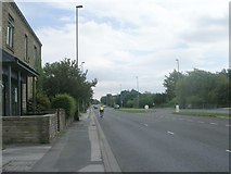 SE2428 : Wakefield Road - viewed from Gildersome Cross Roads by Betty Longbottom