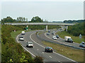 Cuckoo Trail bridge over A27