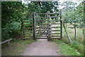 Deer-proof gate at Dunham Massey