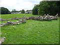 Part of Din Lligwy ancient settlement