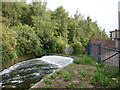 A weir on the River Irk